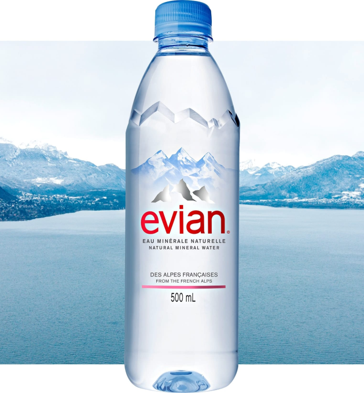 evian water
